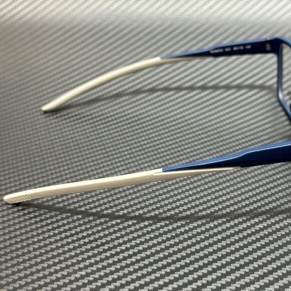 Ferrari FZ8007U Eyeglasses Matte Blue 56mm Rectangular Frames Men’s New - Picture 2 of 4